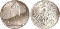 Sachsen 3 Mark Friedrich August III. 1904-1918. -
