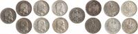 Württemberg 7 x 3 Mark Wilhelm II. 1891-1918. -