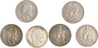 Preussen 3 x Siegestaler Wilhelm I. 1861-1888. -