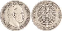 Preussen 2 Mark Wilhelm I. 1861-1888. -