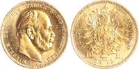 Preussen 10 Mark 1872 A Wilhelm I. 1861-1888. Fast Stempelglanz