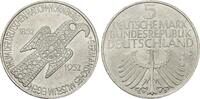 Bundesrepublik Deutschland 5 DM 1952 D Germanisches Museum. Vorzüglich - Stempelglanz