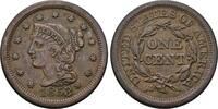 USA 1 Cent Braided Hair Cent. -