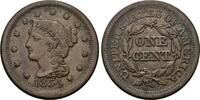 USA 1 Cent Braided Hair Cent. -