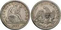USA Quarter Dollar Seated Liberty. -