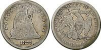 USA Quarter Dollar Seated Liberty. -