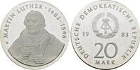 DDR 20 Mark 1983 (A) Martin Luther. Polierte Platte in Kapsel 245,00 EUR  zzgl. 5,00 EUR Versand