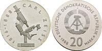DDR 20 Mark 1988 A Carl Zeiss. Polierte Platte in Kapsel 245,00 EUR  zzgl. 5,00 EUR Versand