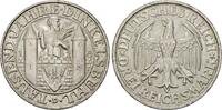 Weimarer Republik 3 Reichsmark 1928 D Dinkelsbühl. Vorzüglich - Stempelglanz