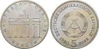 DDR 5 Mark 1980 A Brandenburger Tor. Stempelglanz 20,00 EUR  zzgl. 5,00 EUR Versand