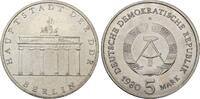 DDR 5 Mark 1980 A Brandenburger Tor. Stempelglanz 20,00 EUR  zzgl. 5,00 EUR Versand