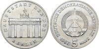 DDR 5 Mark 1987 A Brandenburger Tor. Stempelglanz 10,00 EUR  zzgl. 5,00 EUR Versand
