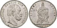Preussen Siegestaler Wilhelm I. 1861-1888. -