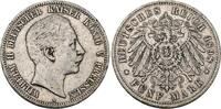 Preussen 5 Mark 1898 A Wilhelm II. 1888-1918. Sehr sch&ouml;n 70,00 EUR  zzgl. 5,00 EUR Versand
