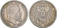 W&uuml;rttemberg 2 Mark 1899 F Wilhelm II. 1891-1918. Sehr sch&ouml;n 30,00 EUR  zzgl. 5,00 EUR Versand