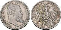 W&uuml;rttemberg 2 Mark 1902 F Wilhelm II. 1891-1918. Sehr sch&ouml;n 30,00 EUR  zzgl. 5,00 EUR Versand