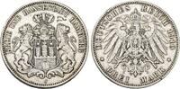 Hamburg 3 Mark 1910 J Sehr sch&ouml;n 45,00 EUR  zzgl. 5,00 EUR Versand