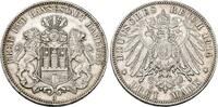 Hamburg 3 Mark 1914 J Sehr sch&ouml;n 45,00 EUR  zzgl. 5,00 EUR Versand
