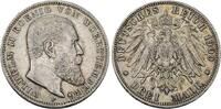 Württemberg 3 Mark Wilhelm II. 1891-1918. -