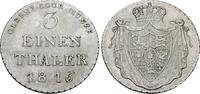 Oldenburg 1/3 Taler 1816 Peter Friedrich Wilhelm 1785-1823 Vorz&uuml;glich 475,00 EUR kostenloser Versand