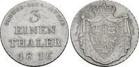 Oldenburg 1/3 Taler 1816 Peter Friedrich Wilhelm 1785-1823 Sehr sch&ouml;n 195,00 EUR  zzgl. 5,00 EUR Versand