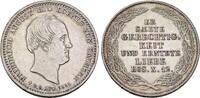 Sachsen 1/6 Taler 1854 Friedrich August II. 1836-1854. Vorz&uuml;glich 50,00 EUR  zzgl. 5,00 EUR Versand