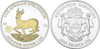 Gabun 1000 Francs 2024 African Springbock - Golden Enigma. Stempelglanz ... 95,00 EUR  zzgl. 5,00 EUR Versand