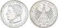 Bundesrepublik Deutschland 5 DM 1957 J Eichendorff. Fast vorz&uuml;glich 90,00 EUR  zzgl. 5,00 EUR Versand