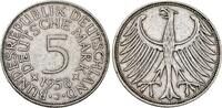 Bundesrepublik Deutschland 5 DM 1958 J Silberadler Sehr sch&ouml;n, winziger ... 235,00 EUR  zzgl. 5,00 EUR Versand
