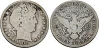 USA Half Dollar Barber Half Dollar. -