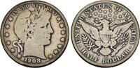 USA Half Dollar Barber Half Dollar. -