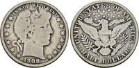 USA Half Dollar Barber Half Dollar. -