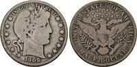 USA Half Dollar Barber Half Dollar. -