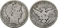 USA Half Dollar Barber Half Dollar. -