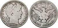 USA Half Dollar Barber Half Dollar. -