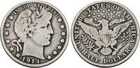 USA Half Dollar Barber Half Dollar. -