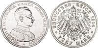 Preussen 5 Mark 1914 A Wilhelm II. 1888-1918. Sehr sch&ouml;n, gereinigt 70,00 EUR  zzgl. 5,00 EUR Versand