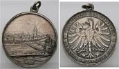 Frankfurt Silbermedaille 1896 Regatta-Verein. Vorz&uuml;glich 275,00 EUR kostenloser Versand