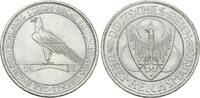 Weimarer Republik 3 Reichsmark 1930 A Rheinlandräumung. Vorzüglich - Stempelglanz