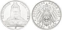 Sachsen 3 Mark Friedrich August III. 1904-1918. -