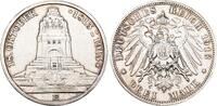 Sachsen 3 Mark Friedrich August III. 1904-1918. -