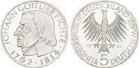 Bundesrepublik Deutschland 5 DM 1964 J Fichte. Vorz&uuml;glich - Stempelglanz 25,00 EUR  zzgl. 5,00 EUR Versand