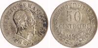 Italien 50 Centesimi Vittorio Emanuele II. 1861-1878. -