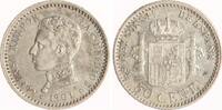 Spanien 50 Centesimos Alfonso XIII. 1886-1931. -