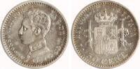 Spanien 50 Centesimos Alfonso XIII. 1886-1931. -