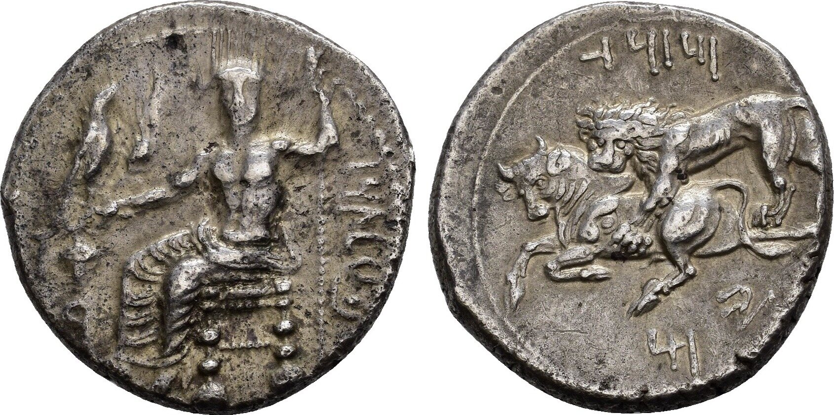 Kilikien Stater zu 2 Sigloi 361/334 v. Chr. Tarsos Sehr schön