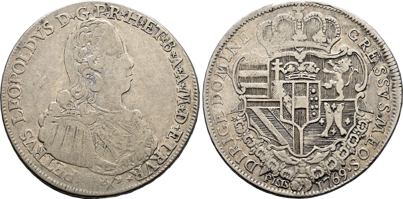 Italien Francescone 1769, Toscana, Grossherzogtum Peter Leopold von