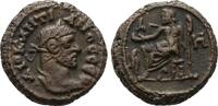 Ägypten Bronze-Tetradrachme Jahr 8 (= 291/292). Alexandria Diocletianus, 284-305 Sehr schön