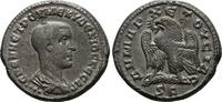 Seleukis und Pieria Billon-Tetradrachme. Antiochia am Orontes Traianus Decius für Herennius Etruscus -