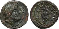 Sizilien Kleinbronze. Syrakus 5. Republik, 214-212 v. Chr. Sehr schön